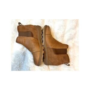 Sorel Evie II Chelsea Waterproof Ankle Boots Taffy/Gum